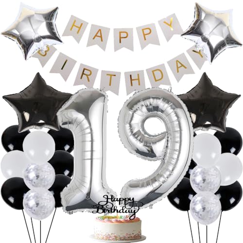 Luftballon 19 Geburtstag Party Deko 19 Geburtstag Dekoration Tortendeko 19 Geburtstag Junge Mädchen Geburtstag Deko Ballon Geburtstag deko set 19 Happy Birthday Girlande Konfetti Latex Luftballons Luftballon 19 Geburtstag Party Deko 19 Geburtstag Dekoration Tortendeko 19 Geburtstag Junge Mädchen Geburtstag Deko Ballon Geburtstag deko set 19 Happy Birthday Girlande Konfetti Latex Luftballons von ZWWsullo