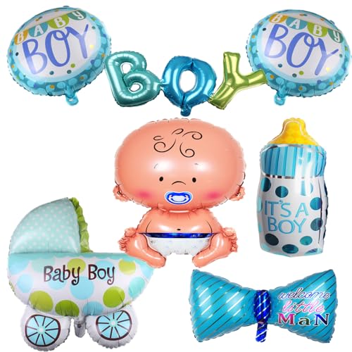 ZWWsullo Baby Shower Dekoratione Jungen Babyparty Deko Junge Babyflasche Baby Dusche Party Deko Heliumballon Baby Folienballon Baby Dusche Dekoration Blau Baby Shower Dekoration ZWWsullo Baby Shower Dekoratione Jungen Babyparty Deko Junge Babyflasche Baby Dusche Party Deko Heliumballon Baby Folienballon Baby Dusche Dekoration Blau Baby Shower Dekoration von ZWWsullo