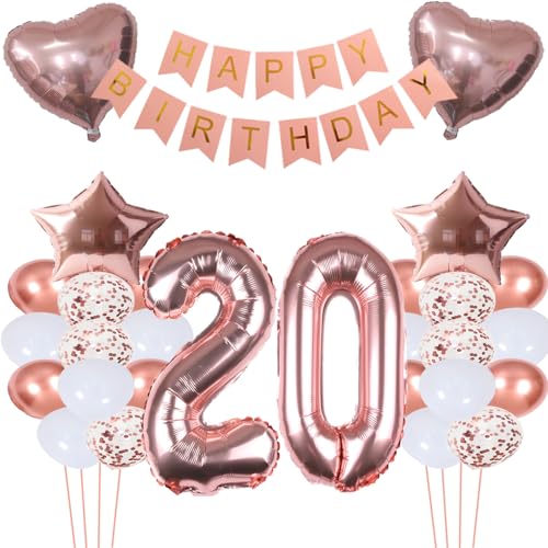 ZWWsullo Folienballon 20 Geburtstag Mädchen geburtstag 20 mädchen 20 jahr geburtstag mädchen deko set Geburtstagsdeko Mädchen 20 jahr Geburtstagsdeko Mädchen Rosegold Zahl Riesen Folienballon Zahl 20 ZWWsullo Folienballon 20 Geburtstag Mädchen geburtstag 20 mädchen 20 jahr geburtstag mädchen deko set Geburtstagsdeko Mädchen 20 jahr Geburtstagsdeko Mädchen Rosegold Zahl Riesen Folienballon Zahl 20 von ZWWsullo
