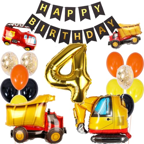ZWWsullo geburtstagsdeko 4 jahre jungen Bagger Geburtstag Deko Kindergeburtstag Deko jungen 4 Jahr bauarbeiter geburtstag Bagger Deko Kindergeburtstag 4 Baustellen Geburtstagdeko Junge Ballon Auto ZWWsullo geburtstagsdeko 4 jahre jungen Bagger Geburtstag Deko Kindergeburtstag Deko jungen 4 Jahr bauarbeiter geburtstag Bagger Deko Kindergeburtstag 4 Baustellen Geburtstagdeko Junge Ballon Auto von ZWWsullo