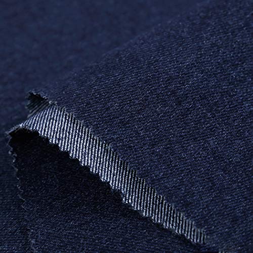 ZXC Jeansstoff Meterware 100% Baumwolle 150 cm Breit 1m Meterware Der Zum Nähen Von Kleidung,Beliebten Jeans,Vorhängen Und Wohnaccessoires Verwendet Wird(Color:Dunkelblau) von ZXC