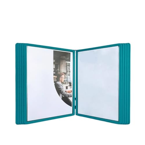 7 Farben erhältlich A4-Wandordner aus Metall for Aufklappen - 10 Anzeigeseiten Magnetisch/perforiert/selbstklebend 3 Montageoptionen Aktenorganizer for Büro, Klassenzimmer, Heimgebrauch Mehrschichtige 7 Farben erhältlich A4-Wandordner aus Metall for Aufklappen - 10 Anzeigeseiten Magnetisch/perforiert/selbstklebend 3 Montageoptionen Aktenorganizer for Büro, Klassenzimmer, Heimgebrauch Mehrschichtige von ZXCFGH