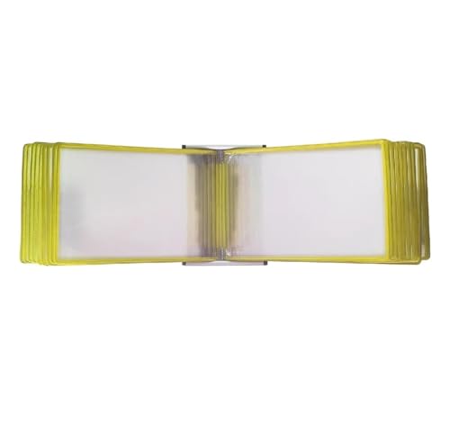 A4-Ordnerständer mit großer Kapazität for 20 Seiten zur Wandmontage mit Spindelklappe, 8 Farben erhältlich, ohne Lochung/Locher, Doppelmontage, vertikal/horizontal, transparent, mattierte Seiten, for A4-Ordnerständer mit großer Kapazität for 20 Seiten zur Wandmontage mit Spindelklappe, 8 Farben erhältlich, ohne Lochung/Locher, Doppelmontage, vertikal/horizontal, transparent, mattierte Seiten, for von ZXCFGH
