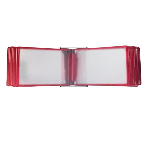 A4-Ordnerständer mit großer Kapazität for 20 Seiten zur Wandmontage mit Spindelklappe, 8 Farben erhältlich, ohne Lochung/Locher, Doppelmontage, vertikal/horizontal, transparent, mattierte Seiten, for A4-Ordnerständer mit großer Kapazität for 20 Seiten zur Wandmontage mit Spindelklappe, 8 Farben erhältlich, ohne Lochung/Locher, Doppelmontage, vertikal/horizontal, transparent, mattierte Seiten, for von ZXCFGH