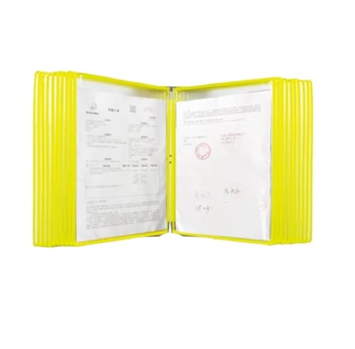 A4-Ordnerständer mit großer Kapazität for 20 Seiten zur Wandmontage mit Spindelklappe, 8 Farben erhältlich, ohne Lochung/Locher, Doppelmontage, vertikal/horizontal, transparent, mattierte Seiten, for A4-Ordnerständer mit großer Kapazität for 20 Seiten zur Wandmontage mit Spindelklappe, 8 Farben erhältlich, ohne Lochung/Locher, Doppelmontage, vertikal/horizontal, transparent, mattierte Seiten, for von ZXCFGH