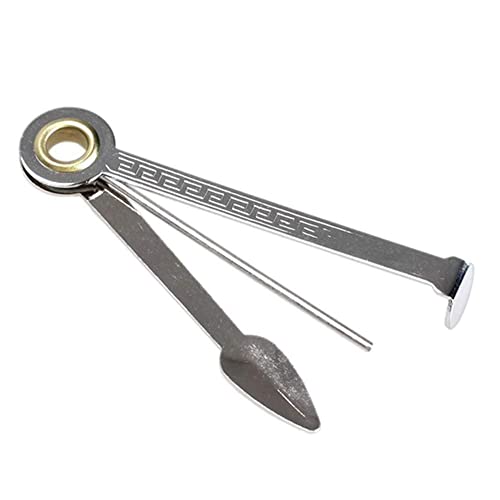 ZXCVWWE 3 in1 Pfeifenreiniger Stahl Reinigungswerkzeug Pfeifenreibahlen Tamper Werkzeug Reinigung ZXCVWWE 3 in1 Pfeifenreiniger Stahl Reinigungswerkzeug Pfeifenreibahlen Tamper Werkzeug Reinigung von ZXCVWWE