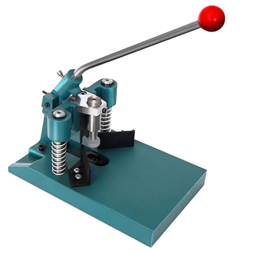 Schwere Eckenstanze, Einstellbares Eckenschneidegerät mit Wechselklingen (R3–R13), 3cm Schnitttiefe, für Papier, PVC, Karton, Basteln und mehr(R3) von ZXDRYBHD