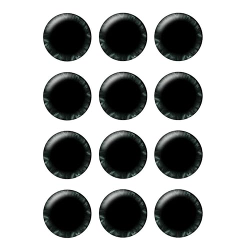 ZXFLOOR 48 Stück/Tasche Puppenaugen Chips 14mm Dünnes Glasauge DIY Schmuckherstellung Zubehör ZXFLOOR 48 Stück/Tasche Puppenaugen Chips 14mm Dünnes Glasauge DIY Schmuckherstellung Zubehör von ZXFLOOR