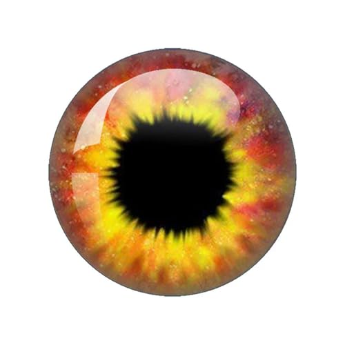 ZXFLOOR 48 Stück Glasaugen Cabochons rund 10MM-40MM runde Kuppel Drachenauge Drachen Katzenauge Spielzeug DIY Schmuck Zubehör Mix Pupillenauge ZXFLOOR 48 Stück Glasaugen Cabochons rund 10MM-40MM runde Kuppel Drachenauge Drachen Katzenauge Spielzeug DIY Schmuck Zubehör Mix Pupillenauge von ZXFLOOR
