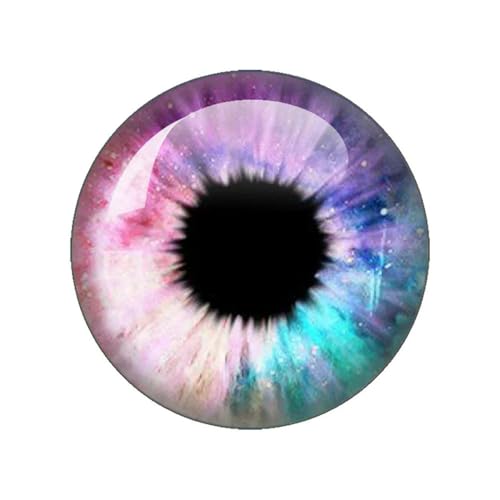 ZXFLOOR 48 Stück Glasaugen Cabochons rund 10MM-40MM runde Kuppel Drachenauge Drachen Katzenauge Spielzeug DIY Schmuck Zubehör Mix Pupillenauge ZXFLOOR 48 Stück Glasaugen Cabochons rund 10MM-40MM runde Kuppel Drachenauge Drachen Katzenauge Spielzeug DIY Schmuck Zubehör Mix Pupillenauge von ZXFLOOR
