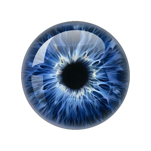 ZXFLOOR 48 Stück Glasaugen Cabochons rund 10MM-40MM runde Kuppel Drachenauge Drachen Katzenauge Spielzeug DIY Schmuck Zubehör Mix Pupillenauge ZXFLOOR 48 Stück Glasaugen Cabochons rund 10MM-40MM runde Kuppel Drachenauge Drachen Katzenauge Spielzeug DIY Schmuck Zubehör Mix Pupillenauge von ZXFLOOR