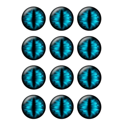 ZXFLOOR 60 Teile/los 10mm Bis 25mm Glas Runde Drachen Eidechse Frosch Augen Cabochons für Halskette Anhänger Schmuck Machen Zubehör ZXFLOOR 60 Teile/los 10mm Bis 25mm Glas Runde Drachen Eidechse Frosch Augen Cabochons für Halskette Anhänger Schmuck Machen Zubehör von ZXFLOOR