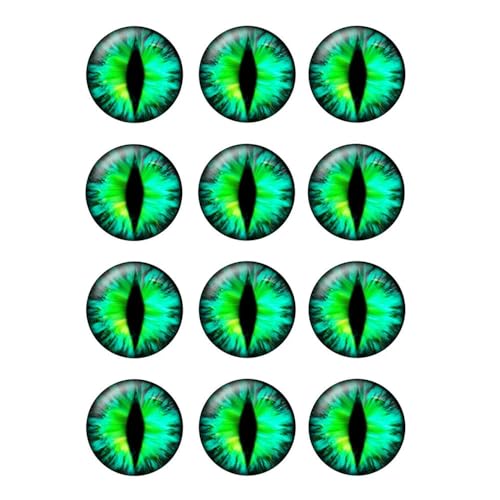 ZXFLOOR 60 Teile/los 10mm Bis 25mm Glas Runde Drachen Eidechse Frosch Augen Cabochons für Halskette Anhänger Schmuck Machen Zubehör ZXFLOOR 60 Teile/los 10mm Bis 25mm Glas Runde Drachen Eidechse Frosch Augen Cabochons für Halskette Anhänger Schmuck Machen Zubehör von ZXFLOOR