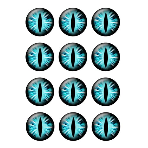 ZXFLOOR 60 Teile/los 10mm Bis 25mm Glas Runde Drachen Eidechse Frosch Augen Cabochons für Halskette Anhänger Schmuck Machen Zubehör ZXFLOOR 60 Teile/los 10mm Bis 25mm Glas Runde Drachen Eidechse Frosch Augen Cabochons für Halskette Anhänger Schmuck Machen Zubehör von ZXFLOOR