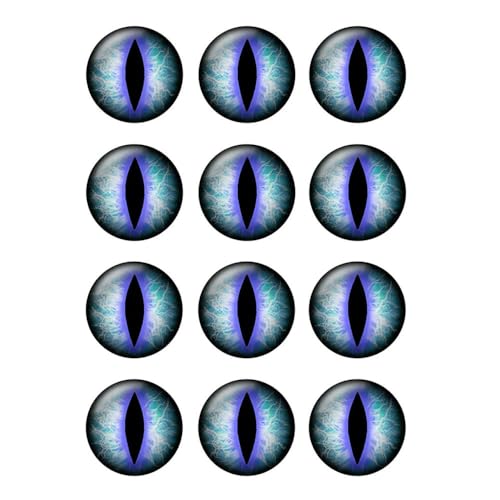 ZXFLOOR 60 Teile/los 10mm Bis 25mm Glas Runde Drachen Eidechse Frosch Augen Cabochons für Halskette Anhänger Schmuck Machen Zubehör ZXFLOOR 60 Teile/los 10mm Bis 25mm Glas Runde Drachen Eidechse Frosch Augen Cabochons für Halskette Anhänger Schmuck Machen Zubehör von ZXFLOOR
