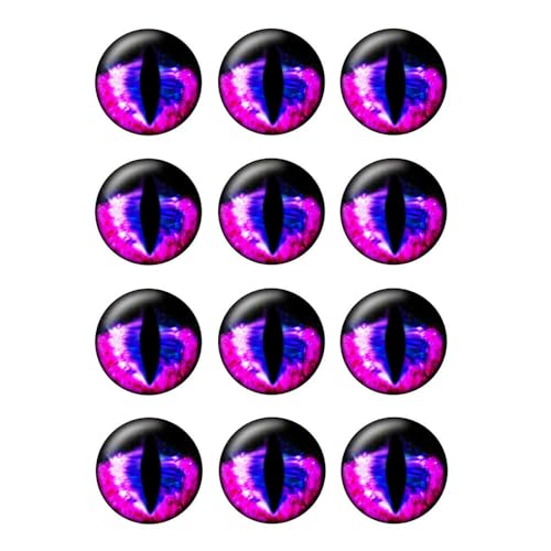 ZXFLOOR 60 Teile/los 10mm Bis 25mm Glas Runde Drachen Eidechse Frosch Augen Cabochons für Halskette Anhänger Schmuck Machen Zubehör ZXFLOOR 60 Teile/los 10mm Bis 25mm Glas Runde Drachen Eidechse Frosch Augen Cabochons für Halskette Anhänger Schmuck Machen Zubehör von ZXFLOOR
