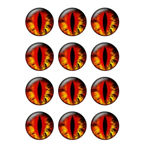 ZXFLOOR 60 Teile/los 10mm Bis 25mm Glas Runde Drachen Eidechse Frosch Augen Cabochons für Halskette Anhänger Schmuck Machen Zubehör ZXFLOOR 60 Teile/los 10mm Bis 25mm Glas Runde Drachen Eidechse Frosch Augen Cabochons für Halskette Anhänger Schmuck Machen Zubehör von ZXFLOOR