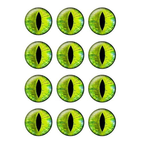 ZXFLOOR 60 Teile/los 10mm Bis 25mm Glas Runde Drachen Eidechse Frosch Augen Cabochons für Halskette Anhänger Schmuck Machen Zubehör ZXFLOOR 60 Teile/los 10mm Bis 25mm Glas Runde Drachen Eidechse Frosch Augen Cabochons für Halskette Anhänger Schmuck Machen Zubehör von ZXFLOOR