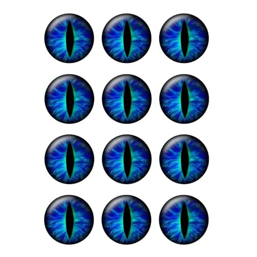 ZXFLOOR 60 Teile/los 10mm Bis 25mm Glas Runde Drachen Eidechse Frosch Augen Cabochons für Halskette Anhänger Schmuck Machen Zubehör ZXFLOOR 60 Teile/los 10mm Bis 25mm Glas Runde Drachen Eidechse Frosch Augen Cabochons für Halskette Anhänger Schmuck Machen Zubehör von ZXFLOOR