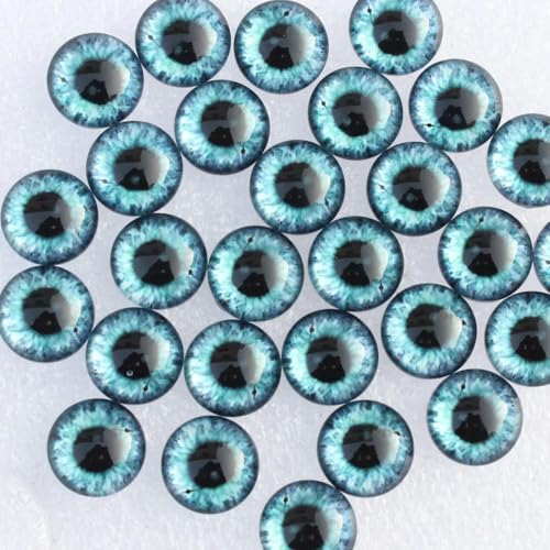 ZXFLOOR 8/10/12/14/16/18/20/25 mm, gemischt mit 5 verschiedenen Drachenaugen-Paaren, Muster, Glas-Cabochon, Flache Rückseite, Foto, DIY-Zubehör ZXFLOOR 8/10/12/14/16/18/20/25 mm, gemischt mit 5 verschiedenen Drachenaugen-Paaren, Muster, Glas-Cabochon, Flache Rückseite, Foto, DIY-Zubehör von ZXFLOOR