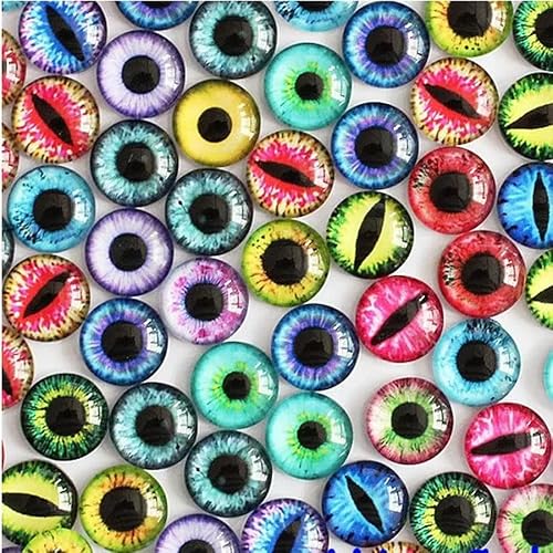 ZXFLOOR 8mm 10mm 12mm 14mm 16mm 18mm 20mm 25mm 30mm Zufällig gemischtes Drachenauge, runder Glascabochon, Flache Rückseite, Foto, DIY-Herstellung, Zubehör ZXFLOOR 8mm 10mm 12mm 14mm 16mm 18mm 20mm 25mm 30mm Zufällig gemischtes Drachenauge, runder Glascabochon, Flache Rückseite, Foto, DIY-Herstellung, Zubehör von ZXFLOOR