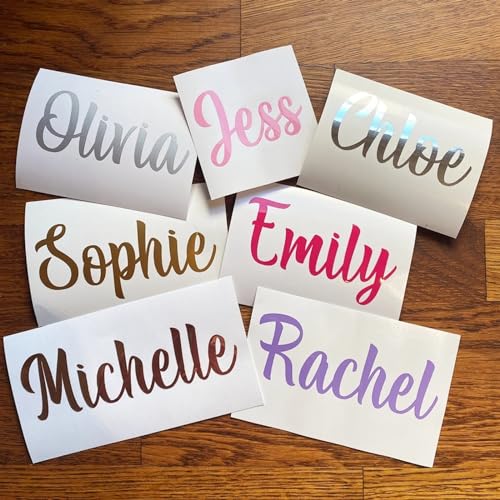 Personalisierbare Vinyl-Aufkleber, Namensaufkleber, individuelle Namensaufkleber, Aufkleber für Tassen, individuelle Hochzeit, Geburtstag, Party, Vinyl-Aufkleber für Luftballons, Holz, Glas, Personalisierbare Vinyl-Aufkleber, Namensaufkleber, individuelle Namensaufkleber, Aufkleber für Tassen, individuelle Hochzeit, Geburtstag, Party, Vinyl-Aufkleber für Luftballons, Holz, Glas, von ZXH