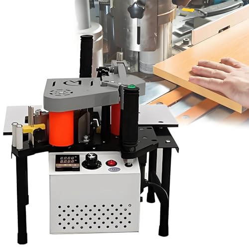 Tischkantenanleimmaschine, tragbare Kantenanleimmaschine, gerade geschwungener, doppelseitiger Beschichtungskleber, Kantenanleimhöhe 7–60 mm, Kantenanleimdicke 0,3–3 mm, 5–10 Minuten Aufheizzeit White Tischkantenanleimmaschine, tragbare Kantenanleimmaschine, gerade geschwungener, doppelseitiger Beschichtungskleber, Kantenanleimhöhe 7–60 mm, Kantenanleimdicke 0,3–3 mm, 5–10 Minuten Aufheizzeit White von ZXINXIN