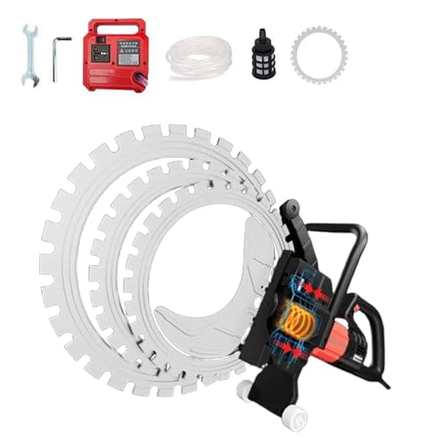 ZXINXIN 16-20 Zoll Beton Ringsäge, elektrische Betonsäge mit 8900 W Hochleistungs, Nasssäge wassergespeister Staubunterdrückung, inkl Wasserleitung, Pumpe, Klinge, für Stein, Bewehrungsstahl 410+520 ZXINXIN 16-20 Zoll Beton Ringsäge, elektrische Betonsäge mit 8900 W Hochleistungs, Nasssäge wassergespeister Staubunterdrückung, inkl Wasserleitung, Pumpe, Klinge, für Stein, Bewehrungsstahl 410+520 von ZXINXIN