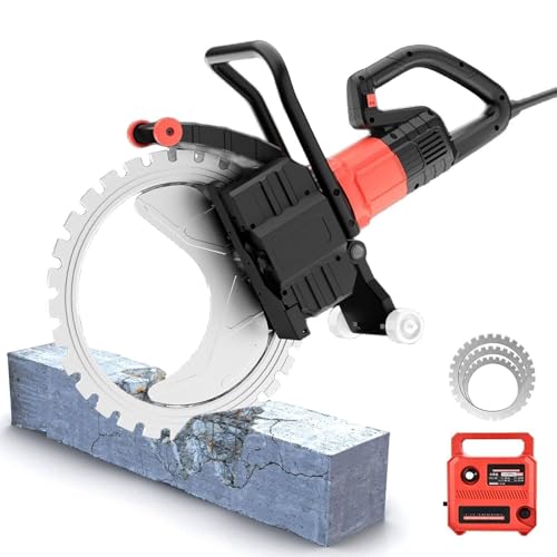ZXINXIN 8900 W elektrische Betonsäge, Hochfrequenz-Ringsäge, Wandschneidemaschine, Schnitttiefe 12-20 Zoll, staubfreies Schneiden, zum Schneiden von Beton, Stein, Ziegel 600 ZXINXIN 8900 W elektrische Betonsäge, Hochfrequenz-Ringsäge, Wandschneidemaschine, Schnitttiefe 12-20 Zoll, staubfreies Schneiden, zum Schneiden von Beton, Stein, Ziegel 600 von ZXINXIN