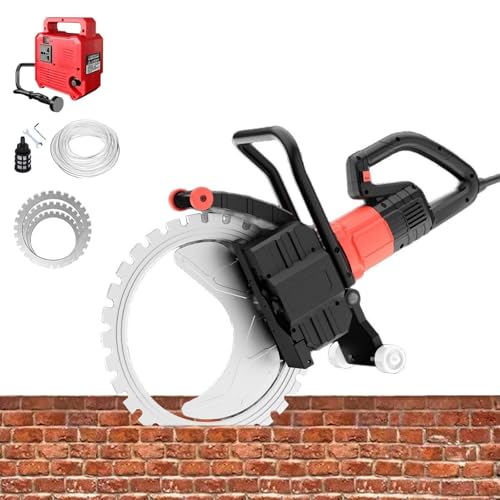 ZXINXIN Betonschneidersäge, 8900 W toroidale elektrische Betonsäge, Nasswasserversorgung, Staubunterdrückung, Betonwand-Rillensäge, für Steinbewehrungsbeton, Porzellan 520 ZXINXIN Betonschneidersäge, 8900 W toroidale elektrische Betonsäge, Nasswasserversorgung, Staubunterdrückung, Betonwand-Rillensäge, für Steinbewehrungsbeton, Porzellan 520 von ZXINXIN