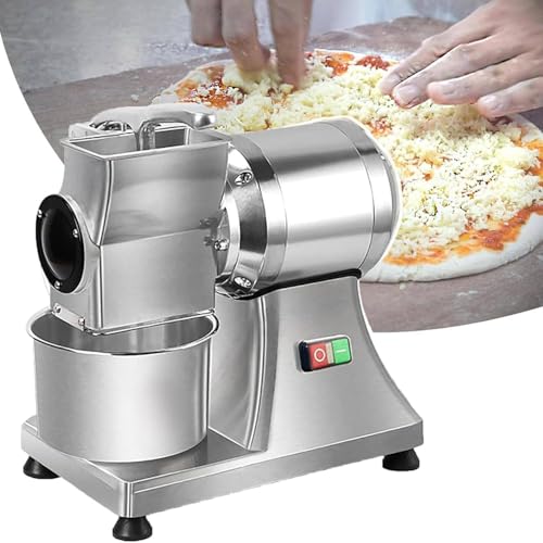 ZXINXIN Elektrische Käsereibe für Blockkäse, 550 W kommerzielle Käsereibe, Hochleistungs-Lebensmittelreibe mit 40 kg/Stunde, Klinge aus Edelstahl, für den Einsatz im Restaurant oder zu Hause ZXINXIN Elektrische Käsereibe für Blockkäse, 550 W kommerzielle Käsereibe, Hochleistungs-Lebensmittelreibe mit 40 kg/Stunde, Klinge aus Edelstahl, für den Einsatz im Restaurant oder zu Hause von ZXINXIN