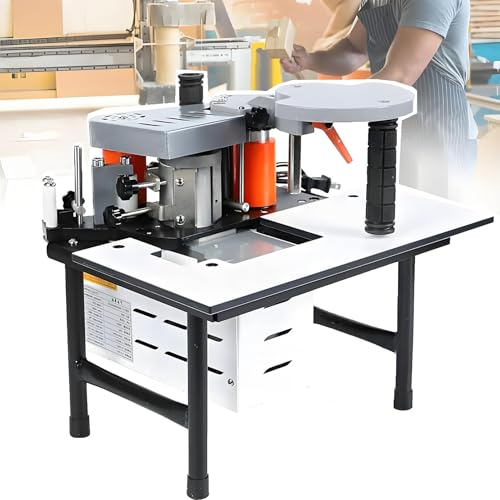 ZXINXIN Kantenanleimmaschine für die Holzbearbeitung, tragbare Waschmaschine doppelseitig klebende Kante Versiegelungsmaschine Holz, Kantenversiegelungsgeschwindigkeit 2–6 m/min White ZXINXIN Kantenanleimmaschine für die Holzbearbeitung, tragbare Waschmaschine doppelseitig klebende Kante Versiegelungsmaschine Holz, Kantenversiegelungsgeschwindigkeit 2–6 m/min White von ZXINXIN