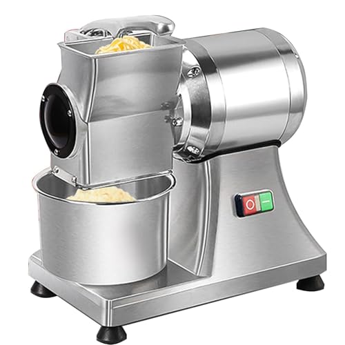 ZXINXIN Kommerzielle elektrische Käsereibe, elektrische Käsereibe, 0,75 PS, 550 W, Brotkleiezerkleinerer, 40 kg/Stunde, elektrische Rotationsbuttermühle mit Behälter für Käse, Chili ZXINXIN Kommerzielle elektrische Käsereibe, elektrische Käsereibe, 0,75 PS, 550 W, Brotkleiezerkleinerer, 40 kg/Stunde, elektrische Rotationsbuttermühle mit Behälter für Käse, Chili von ZXINXIN