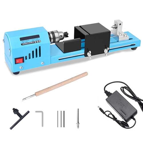 ZXLLAFT Mini Drehmaschine, 150W Metalldrehmaschine Poliermaschine, Mini Perlen Maschine Kleine Drehmaschine, 220V DIY Holzbearbeitung Buddha Perle Drehmaschine Drehbank Feindrehmaschine ZXLLAFT Mini Drehmaschine, 150W Metalldrehmaschine Poliermaschine, Mini Perlen Maschine Kleine Drehmaschine, 220V DIY Holzbearbeitung Buddha Perle Drehmaschine Drehbank Feindrehmaschine von ZXLLAFT