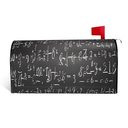 Briefkastenabdeckung aus Stoff mit Magnetverschluss, personalisierbar, dekorative Hülle für Briefkästen im Freien, passend für 64,8 x 53,3 cm von ZXMDZTSS