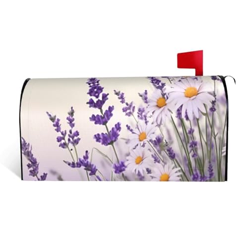 Briefkastenabdeckung mit Blumendruck, wasserdicht, mit Magnetverschluss, anpassbare dekorative Hülle für Briefkästen im Freien, passend für 53,3 x 45,7 cm Briefkastenabdeckung mit Blumendruck, wasserdicht, mit Magnetverschluss, anpassbare dekorative Hülle für Briefkästen im Freien, passend für 53,3 x 45,7 cm von ZXMDZTSS