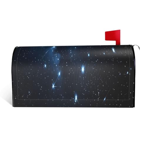 Starry Night Deep Outer Space – Druck wasserdichte Stoffbriefkastenabdeckung mit Magnetverschluss – anpassbare dekorative Hülle für Outdoor-Briefkästen – passend für 53,3 x 45,7 cm Starry Night Deep Outer Space – Druck wasserdichte Stoffbriefkastenabdeckung mit Magnetverschluss – anpassbare dekorative Hülle für Outdoor-Briefkästen – passend für 53,3 x 45,7 cm von ZXMDZTSS