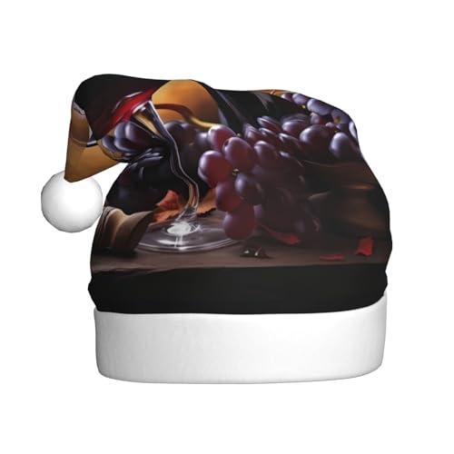 ZXMDZTSS Weihnachtsmütze für Erwachsene, Plüsch-Weihnachtsmütze, gemütlich, festlich, Weihnachtsmann-Kopfbedeckung, Pom-Pom für Weihnachten, Partys, Feiertage. ZXMDZTSS Weihnachtsmütze für Erwachsene, Plüsch-Weihnachtsmütze, gemütlich, festlich, Weihnachtsmann-Kopfbedeckung, Pom-Pom für Weihnachten, Partys, Feiertage. von ZXMDZTSS