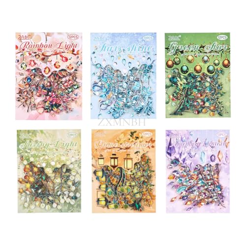 ZXMNBH 12 Stück/Packung Frühling Licht PET Aufkleber für Scrapbooking Kit Wasserdicht Klar Aufkleber Junk Journaling Supplies Journals Tagebuch Planer Collage Laptop Papier Handwerk ZXMNBH 12 Stück/Packung Frühling Licht PET Aufkleber für Scrapbooking Kit Wasserdicht Klar Aufkleber Junk Journaling Supplies Journals Tagebuch Planer Collage Laptop Papier Handwerk von ZXMNBH