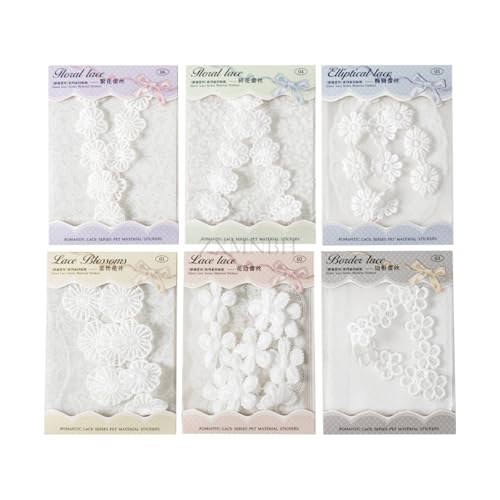 ZXMNBH 15 Stück/Packung Spitzenblüten Papier und Aufkleber Materialien für Scrapbooking Kit Aufkleber Junk Journaling Supplies Journals Medientagebuch Planer Collage Papier Handwerk ZXMNBH 15 Stück/Packung Spitzenblüten Papier und Aufkleber Materialien für Scrapbooking Kit Aufkleber Junk Journaling Supplies Journals Medientagebuch Planer Collage Papier Handwerk von ZXMNBH