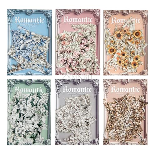 ZXMNBH 20 Stück/Packung Call of The Deep Sea Papieraufkleber für Scrapbooking Kit Aufkleber Junk Journaling Supplies Journals Tagebuch Planer Collage Laptop Papier Handwerk Dekorativ von ZXMNBH