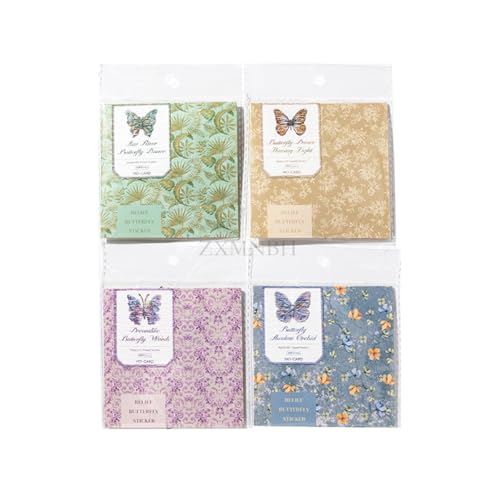 ZXMNBH 20 Stück/Packung Sternenhimmel Schmetterling Tanz Papieraufkleber für Scrapbooking Kit Aufkleber Junk Journaling Supplies Journals Tagebuch Planer Collage Laptop Papier Handwerk Dekorativ ZXMNBH 20 Stück/Packung Sternenhimmel Schmetterling Tanz Papieraufkleber für Scrapbooking Kit Aufkleber Junk Journaling Supplies Journals Tagebuch Planer Collage Laptop Papier Handwerk Dekorativ von ZXMNBH