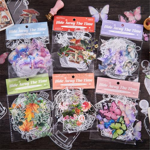 ZXMNBH 30 Stück/Packung Flüstern im Wind, PET-Aufkleber für Scrapbooking, wasserdicht, transparent, Junk-Tagebuch, Zubehör, Tagebuch, Planer, Collage, Laptop, Papierbasteln ZXMNBH 30 Stück/Packung Flüstern im Wind, PET-Aufkleber für Scrapbooking, wasserdicht, transparent, Junk-Tagebuch, Zubehör, Tagebuch, Planer, Collage, Laptop, Papierbasteln von ZXMNBH