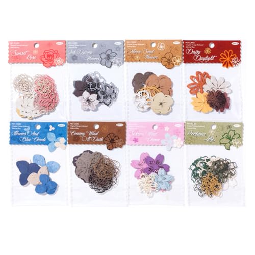 ZXMNBH 30 Stück/Packung Tinte gebeizte Blumen Papier für Scrapbooking Kit Junk Journaling Supplies Journals Medientagebuch Planer Collage Karte Verzierungen Sets Papier Handwerk ZXMNBH 30 Stück/Packung Tinte gebeizte Blumen Papier für Scrapbooking Kit Junk Journaling Supplies Journals Medientagebuch Planer Collage Karte Verzierungen Sets Papier Handwerk von ZXMNBH