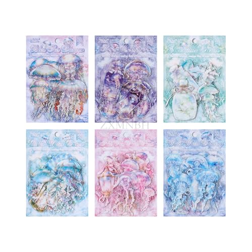 ZXMNBH 30 Stück wasserdichte transparente PET-Aufkleber für Scrapbooking, Tagebücher, Tagebücher, Tagebücher, Collage, Basteln ZXMNBH 30 Stück wasserdichte transparente PET-Aufkleber für Scrapbooking, Tagebücher, Tagebücher, Tagebücher, Collage, Basteln von ZXMNBH