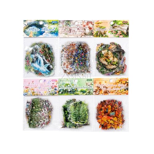 ZXMNBH 40 Stück/Packung Blumen wachsen in Rissen PET Aufkleber für Scrapbooking Kit Wasserdicht Klar Aufkleber Junk Journaling Supplies Journals Tagebuch Planer Collage Laptop Papier Handwerk ZXMNBH 40 Stück/Packung Blumen wachsen in Rissen PET Aufkleber für Scrapbooking Kit Wasserdicht Klar Aufkleber Junk Journaling Supplies Journals Tagebuch Planer Collage Laptop Papier Handwerk von ZXMNBH