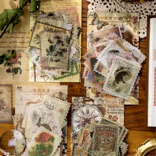 ZXMNBH 60 Stück/Packung Waldbilder Papieraufkleber für Scrapbooking Kit Aufkleber Junk Journaling Supplies Journals Tagebuch Planer Collage Laptop Papier Handwerk Dekorativ ZXMNBH 60 Stück/Packung Waldbilder Papieraufkleber für Scrapbooking Kit Aufkleber Junk Journaling Supplies Journals Tagebuch Planer Collage Laptop Papier Handwerk Dekorativ von ZXMNBH