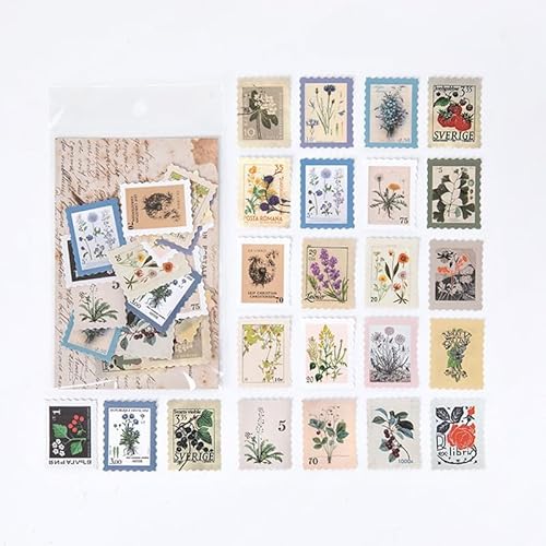 ZXMNBH Aufkleber für Scrapbooking, Pflanze, ästhetisches Papier, Tagebuch, Planer, Junk, Bullet Journaling, dekoratives Zubehör, 46 Stück/Packung ZXMNBH Aufkleber für Scrapbooking, Pflanze, ästhetisches Papier, Tagebuch, Planer, Junk, Bullet Journaling, dekoratives Zubehör, 46 Stück/Packung von ZXMNBH