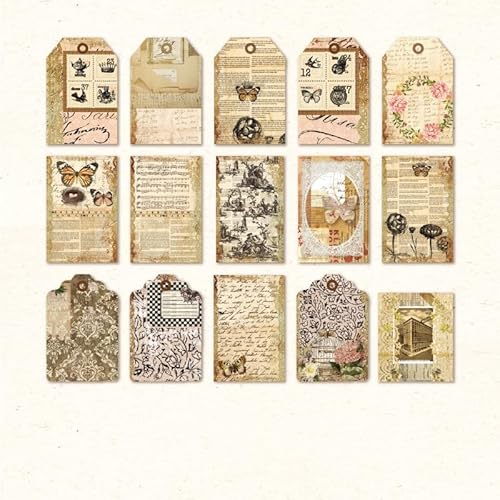 ZXMNBH Aufkleber für Scrapbooking-Set, Washi, ästhetisches Papier, Tagebuch, Planer, Junk, Bullet Journaling, dekoratives Zubehör, 45 Stück/Packung ZXMNBH Aufkleber für Scrapbooking-Set, Washi, ästhetisches Papier, Tagebuch, Planer, Junk, Bullet Journaling, dekoratives Zubehör, 45 Stück/Packung von ZXMNBH