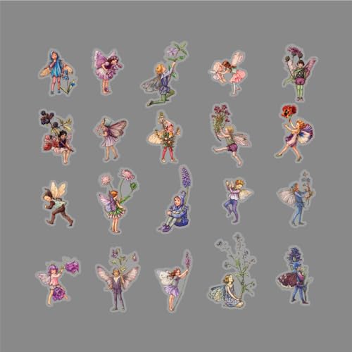 ZXMNBH PET-Aufkleber für Scrapbooking-Kit, Elfenmotiv, ästhetisches Papier, Tagebuch, Planer, Junk-Tagebuch, dekoratives Zubehör, 20 Stück/Packung ZXMNBH PET-Aufkleber für Scrapbooking-Kit, Elfenmotiv, ästhetisches Papier, Tagebuch, Planer, Junk-Tagebuch, dekoratives Zubehör, 20 Stück/Packung von ZXMNBH